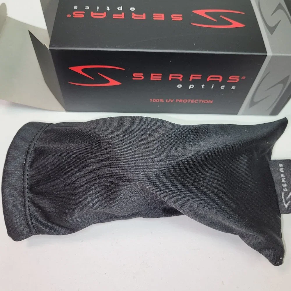 Serfas Mash Sunglasses Gloss Black With Silver Lenses #5011 Retail $50 - Picture 5 of 13